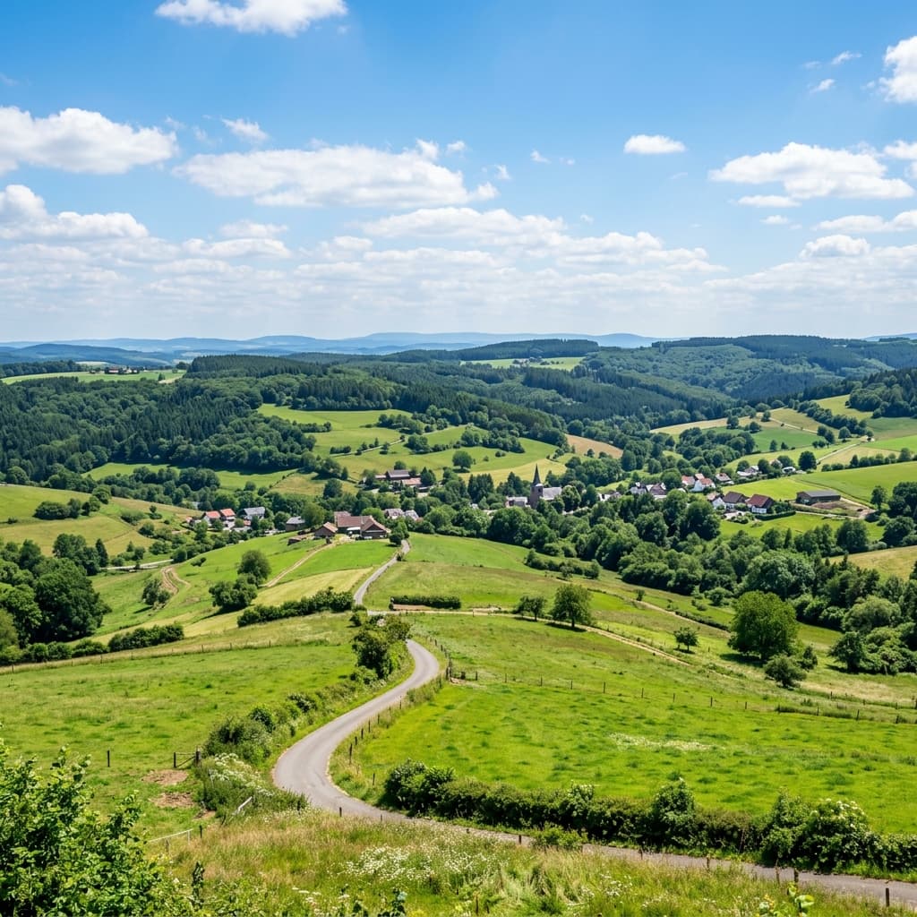 Eifel Landschaft Tag